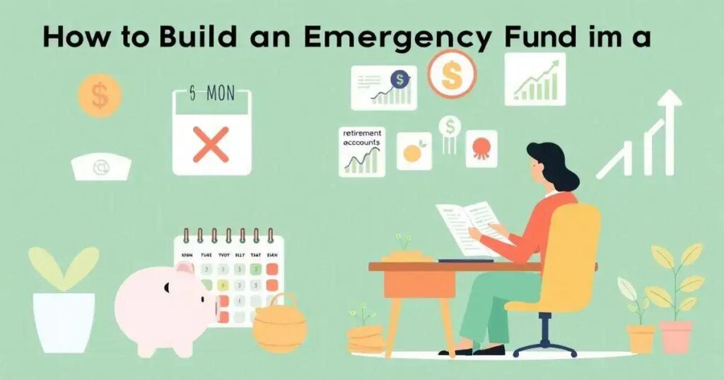 How to Build an Emergency Fund in 6 Months